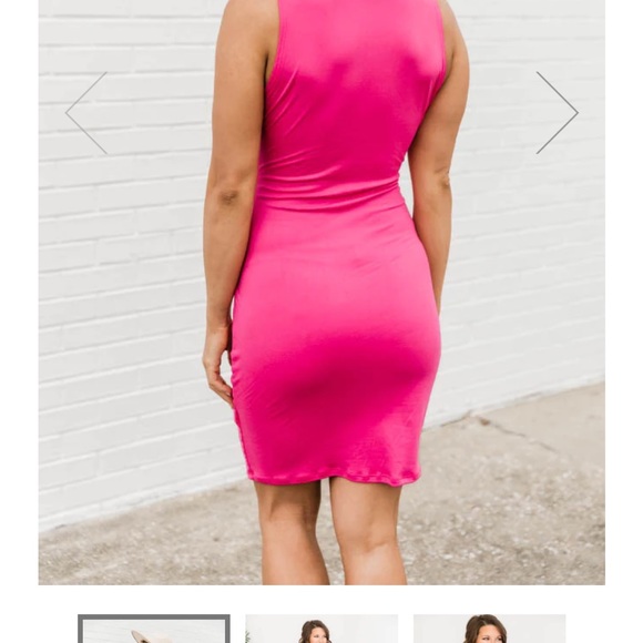 Pink Lily Bodycon - Picture 5 of 5